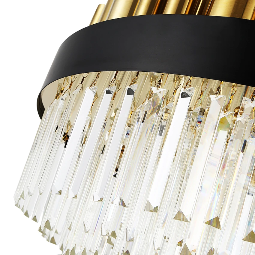Lustre Crystal Morden Chandelier Lighting Fixture Luxury for Living Room Dining Lounge Hanging Lamp Led light luminaire | Лампы и