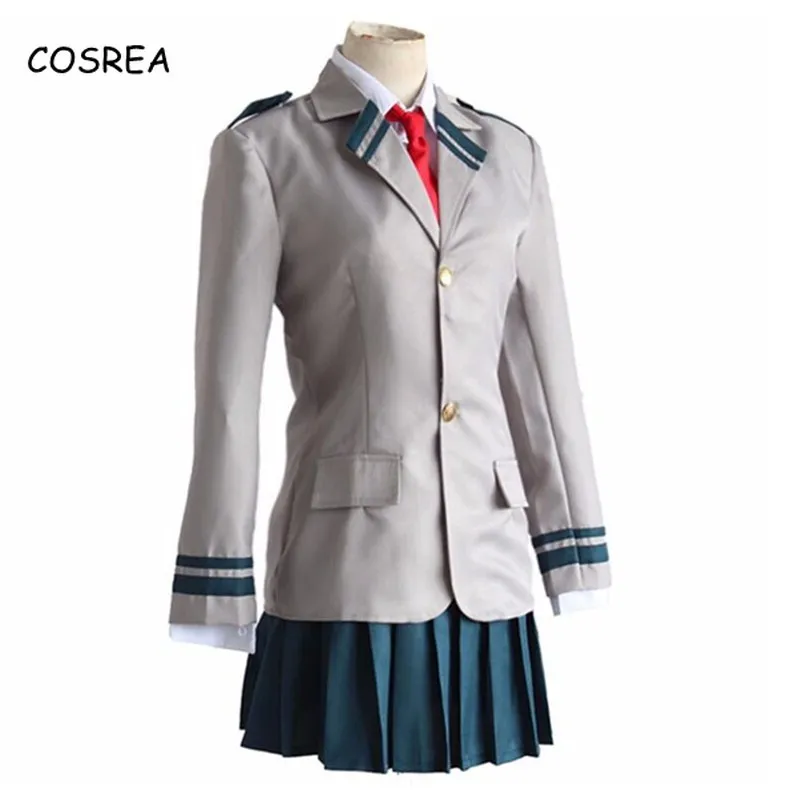 Boku No Hero Academy AsuiTsuyu yaoyoarozu Momo, школьная форма, мой герой Academy OCHACO URARAKA Midoriya izku, костюм для косплея