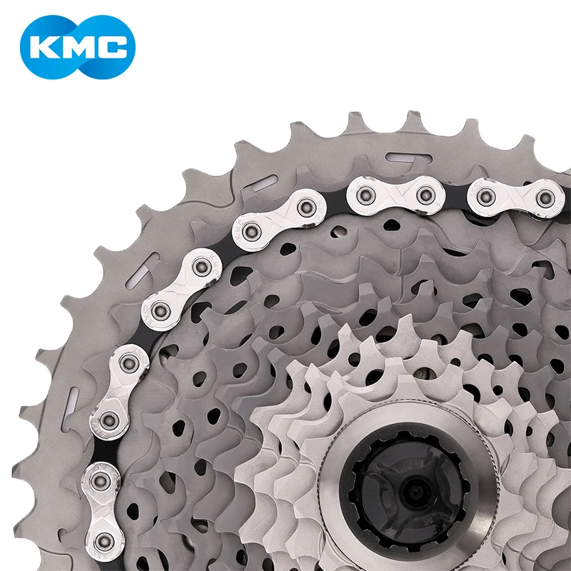 KMC X10 MTB дорожный велосипед цепи 116л 10 цепь для скоростного велосипеда волшебная кнопка горная с оригинальной коробкой