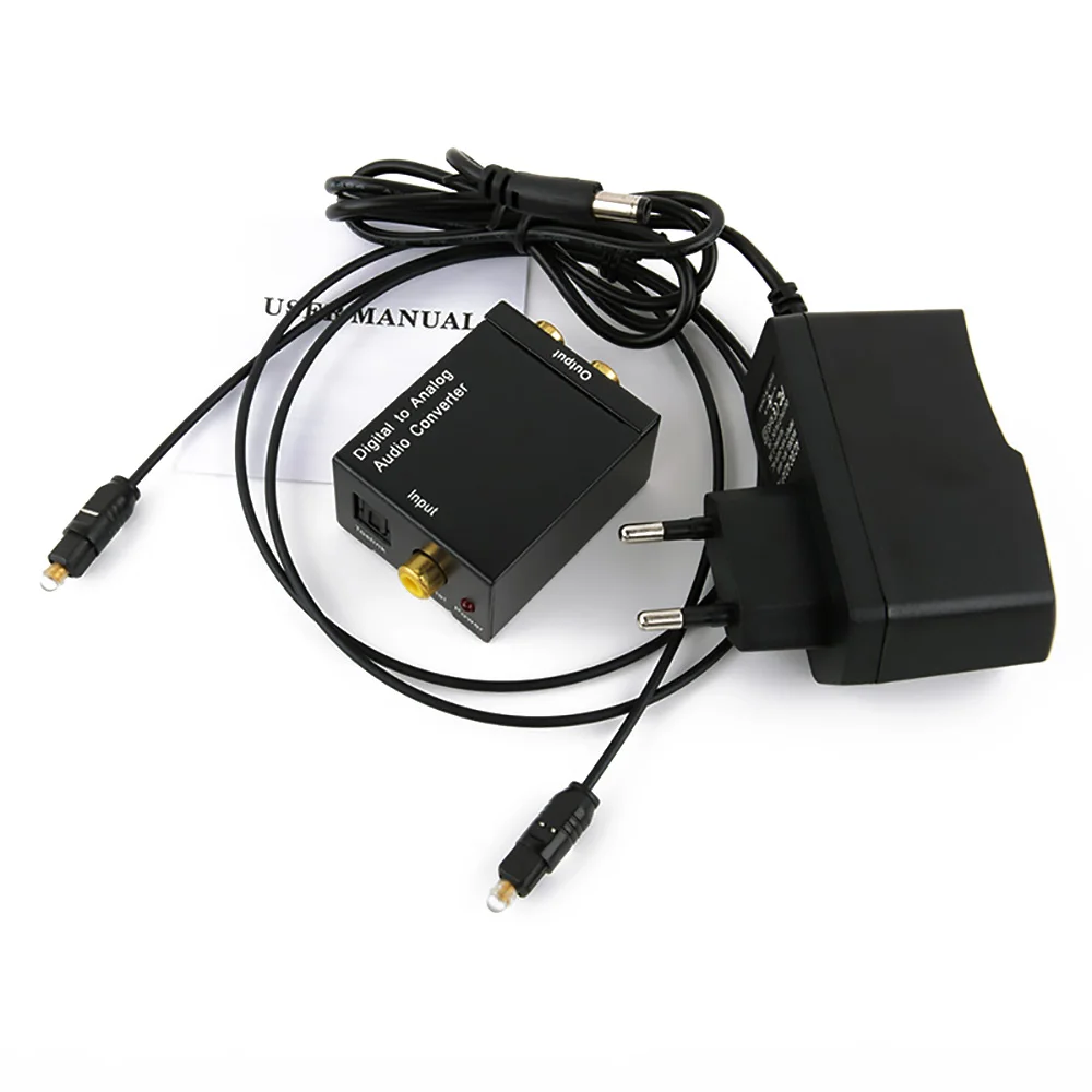 FDBRO 2019 аналоговый аудио преобразователь адаптер RCA Цифровой оптический
