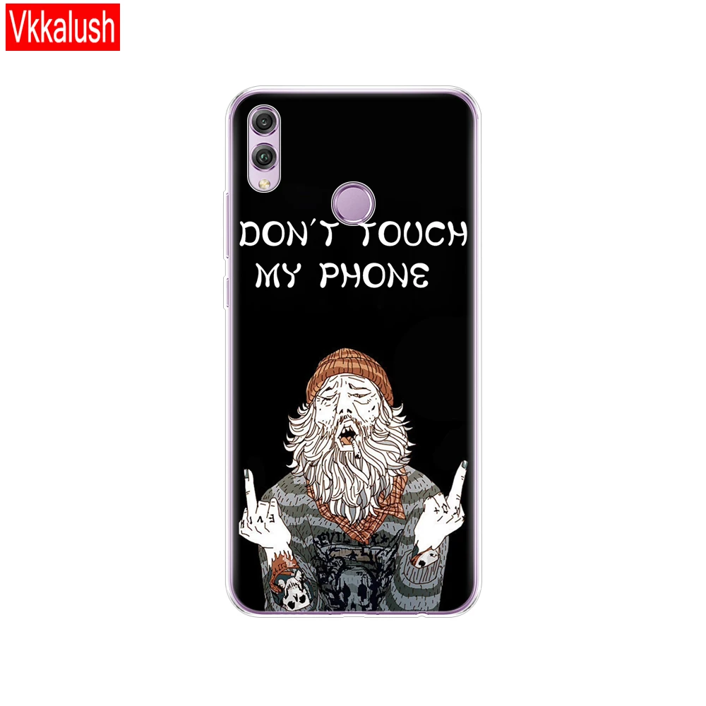 80097 Чехол для huawei Honor 8x, чехол, 6,5 дюймов, силиконовый мягкий ТПУ, задняя крышка для huawei Honor 8x, защитный чехол для телефона, s Shell, Coque, сумки - Цвет: 80097