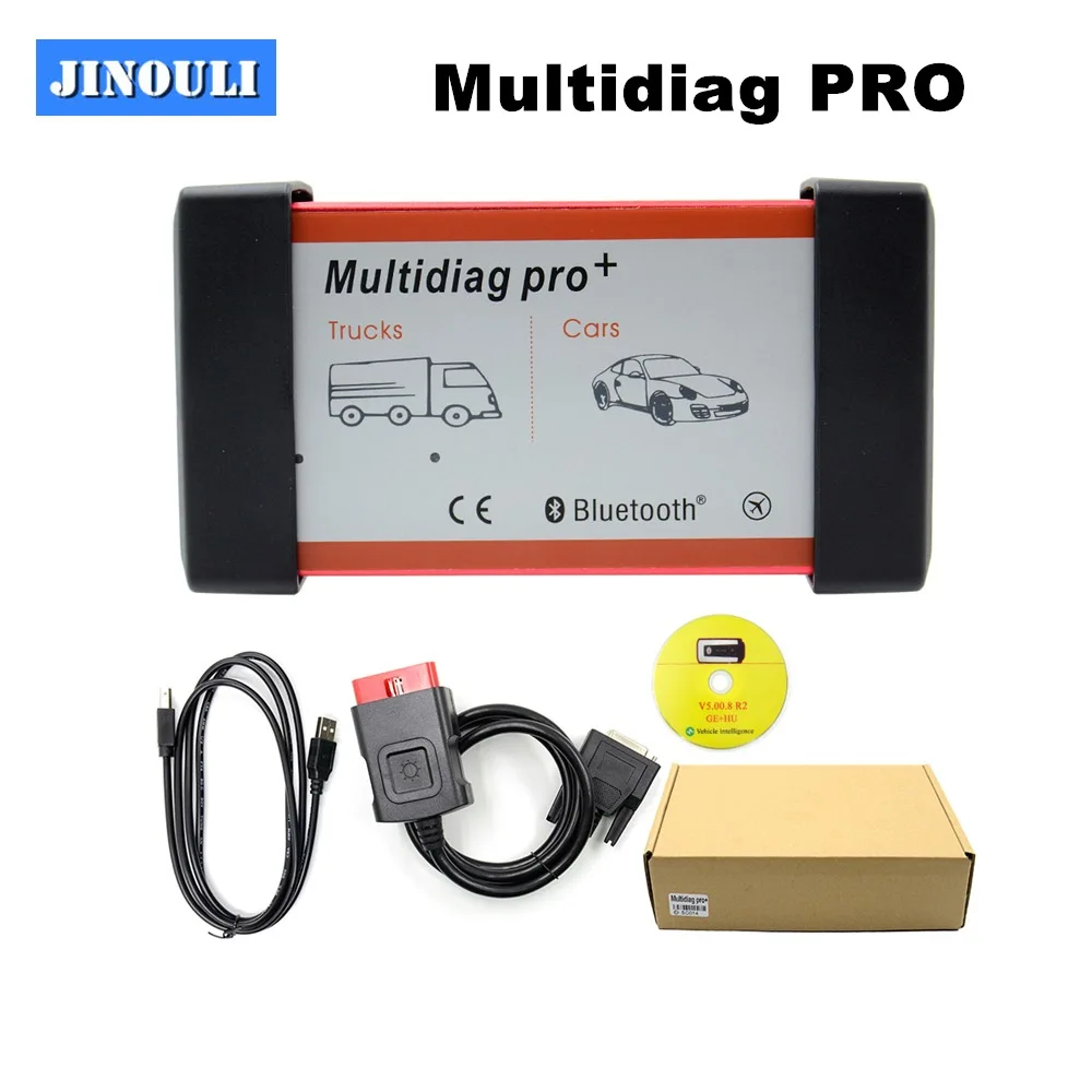 Multidiag Pro+ Bluetooth Автомобильный диагностический сканер для грузовиков vd tcs pro plus OBDII OBD2 сканер. R3 Keygen версия