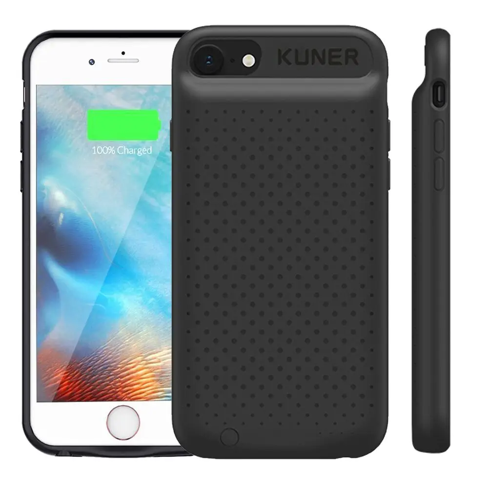 Внешний умный чехол из ТПУ для iPhone 6 6S 7 8 Plus зарядное устройство внешний