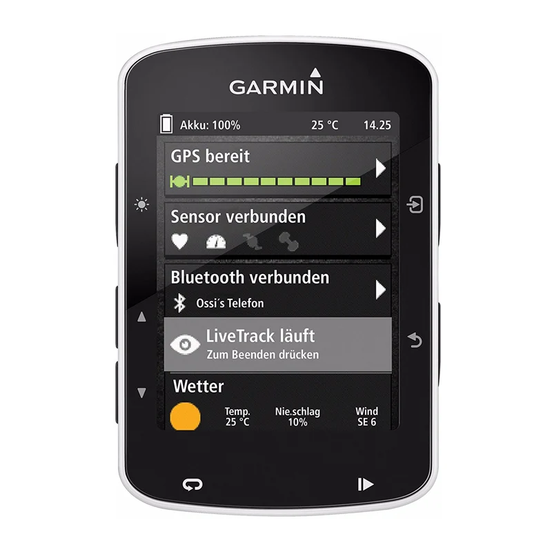 Garmin Edge 520 сенсорный экран gps MTB беспроводной водонепроницаемый велосипедный компьютер с розничной коробкой edge520 велосипедный компьютер