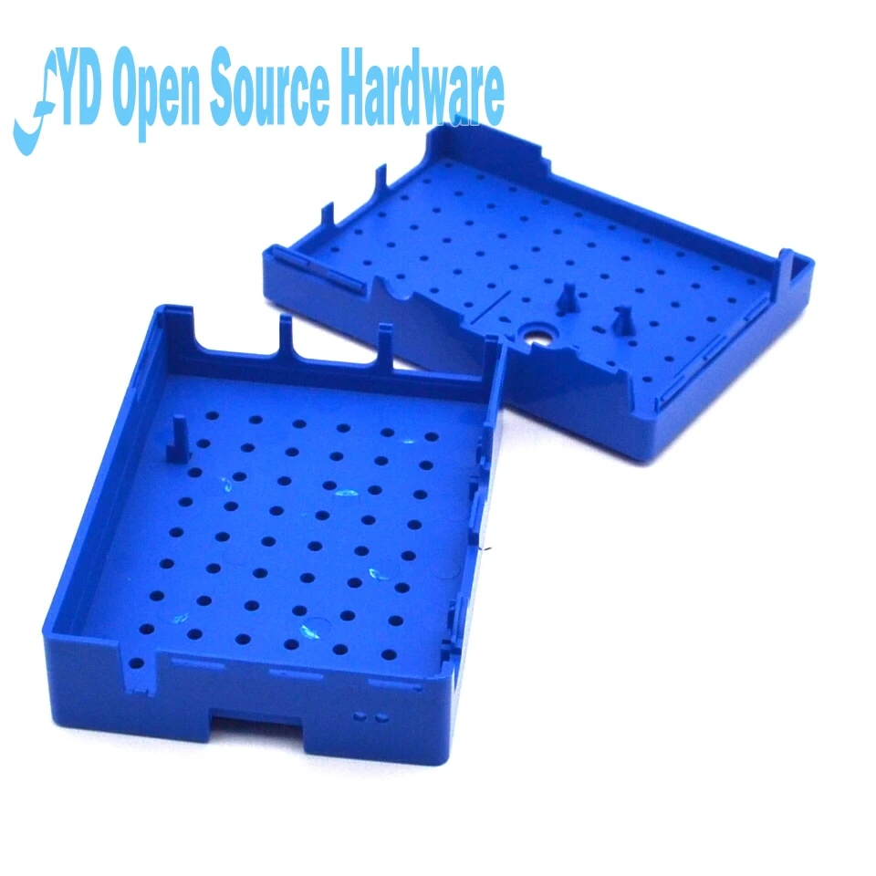 Корпус Raspberry Pi 3 B официального производителя Pi3 и Pi2 поколение голубых блоков |