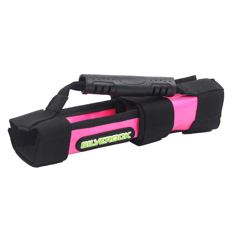 pink SILVEROCK велосипедная Рама, ручка для переноски, рукоятка для 3sixty Brompton Fnhon, складная велосипедная переноска, ручки, велосипедные аксессуары - Цвет: pink