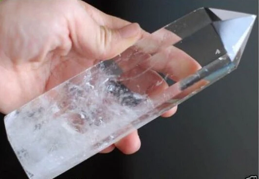 WBY 422 + натуральный кварц Камень Кристалл точка заживления|crystal quartz rock|crystal preciosaquartz