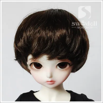 Аксессуары для шарнирных кукол парик короткие волосы BJD/SD в комплект не входит