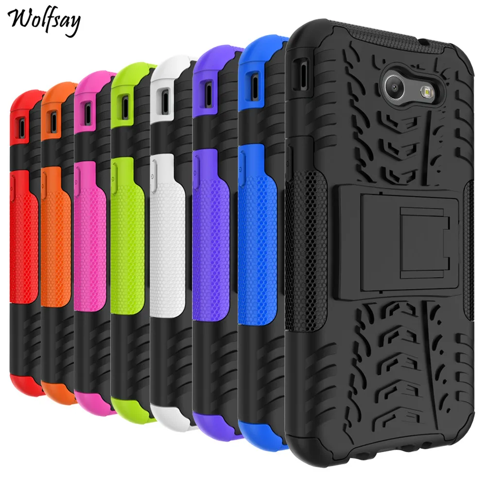 Чехол wolfsay для Samsung Galaxy J3 Prime жесткое воздействие чехол 2017 J327 резиновый - купить по