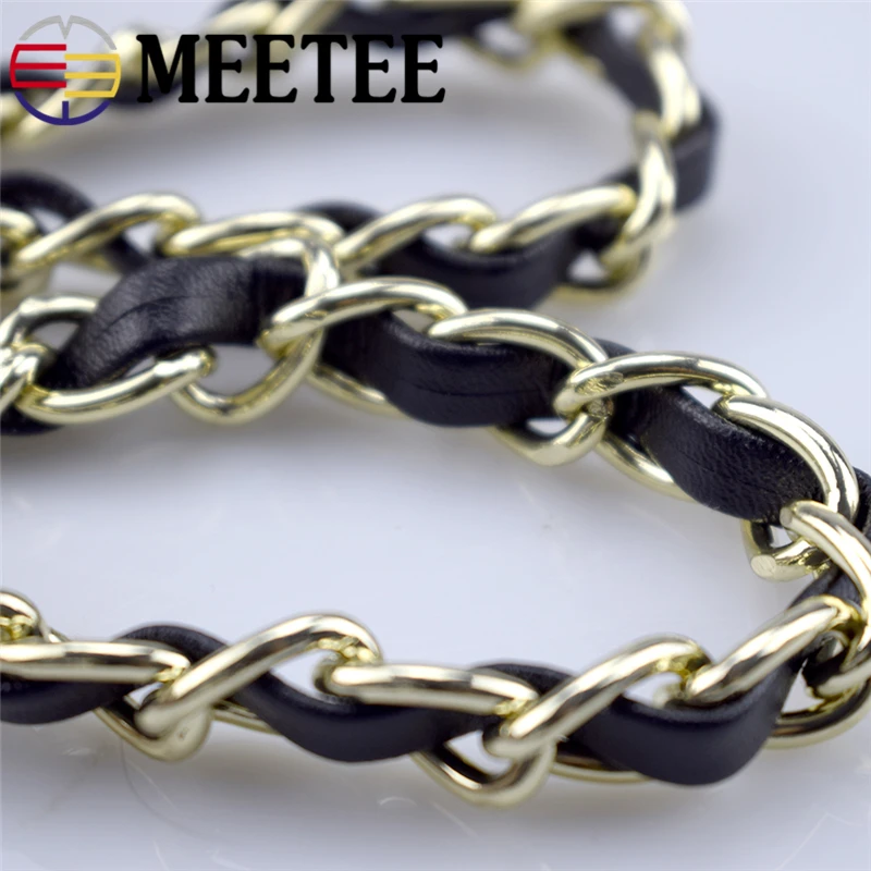 Сумка на плечо Meetee черная золотая 120 см|Пряжки и крючки| |