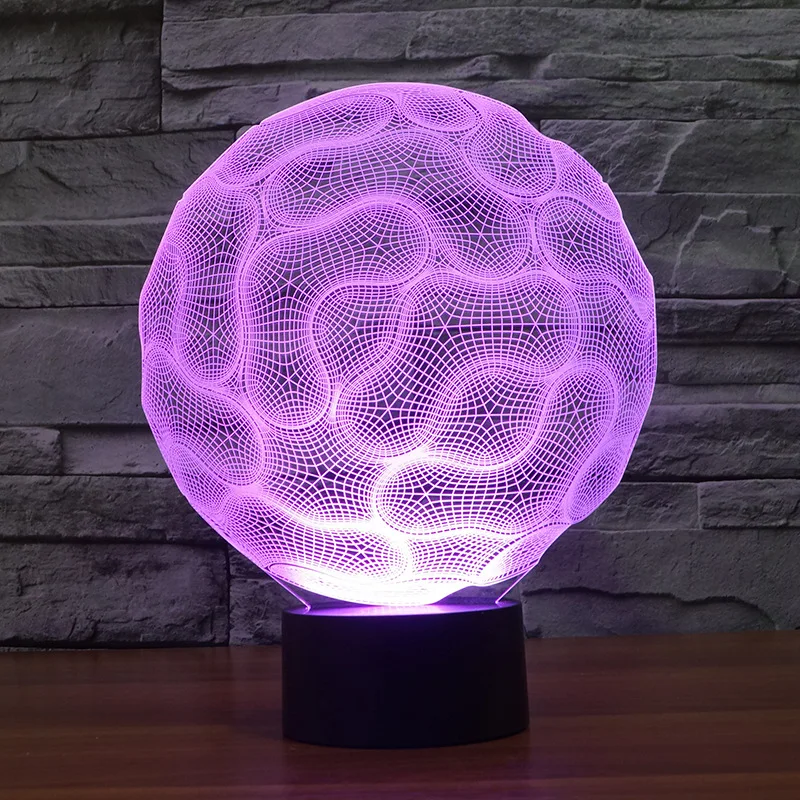 Новый продукт Brain Usb светодиодная 3d лампа акриловый сенсорный энергосберегающий