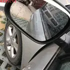 BJMYCYY 2 шт. непромокаемый автомобильный зеркало заднего вида, водонепроницаемое противотуманное покрытие с защитой от дождя, пленка для домашних животных, наклейка с лезвиями от дождя