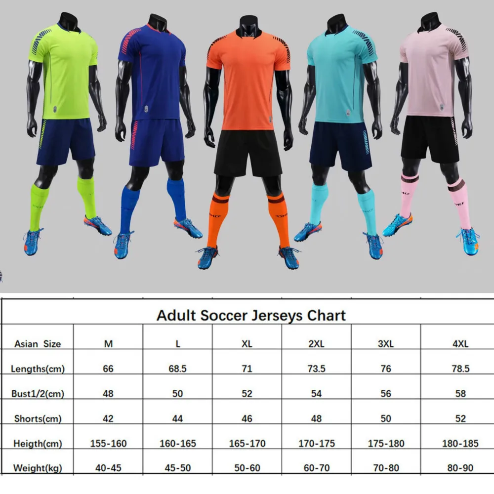 Мужской комплект футбольной формы Survete тренировочная форма команды Camiseta