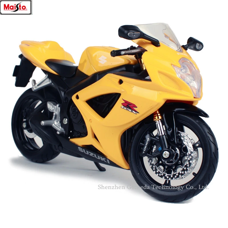 Maisto 1:12 Suzuki GSXR600 имитация сплава серия для мотокросса оригинальная Авторизованная