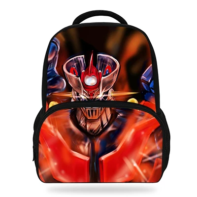 Мультфильм Mazinger Z студенческий рюкзак, так же подходит туристический рюкзак для мальчиков механический воин школьная сумка, рюкзак Mochilas