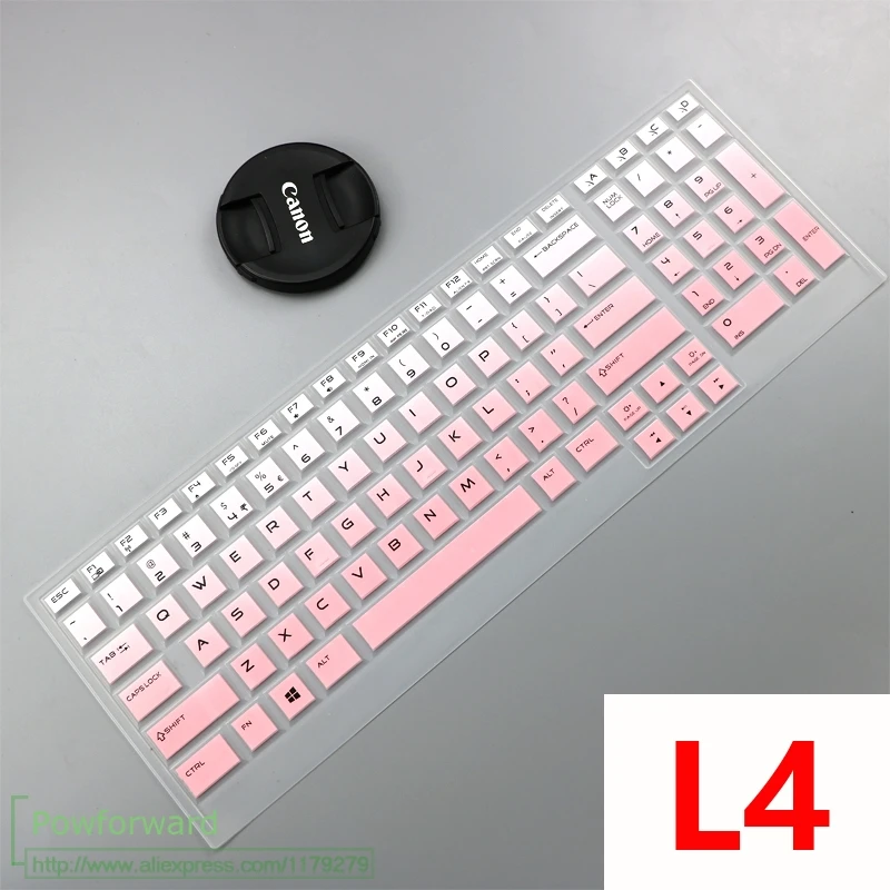 L4 fadepink Для DELL ALIENWARE Area 51 м 17 дюймов 17 R5 Area-51m M17 ALW17M ALWA51M i7 i9 9700K клавиатура протектор кожного покрова - Цвет: L4 fadepink