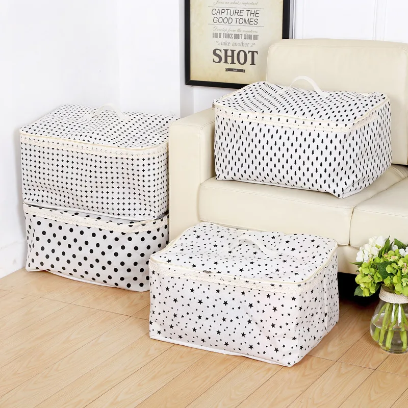

Foldable Storage Bag Clothes Blanket Quilt Closet Sweater Organizer Box Pouches storage drawers storage organizer