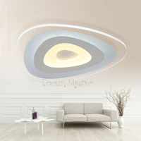 ultra thin ceiling light romantic creative circular led master bedroom room modern living room light 110 220v free shipping