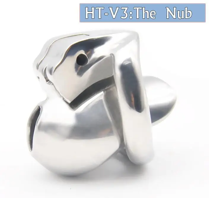 Последняя новинка клетка на пенис из нержавеющей стали HT V3 316 с кольцом бондаж
