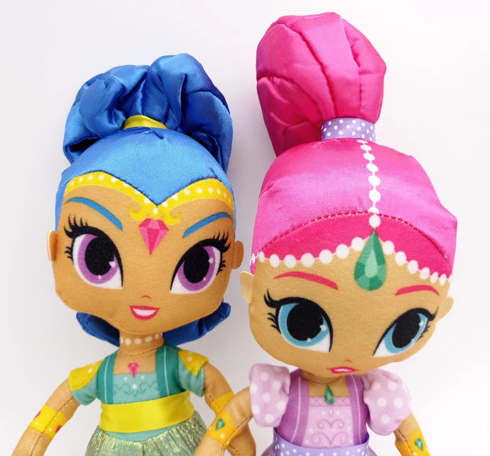 Подлинные блестящие милые куклы Sister плюшевые игрушки для девочек подарок