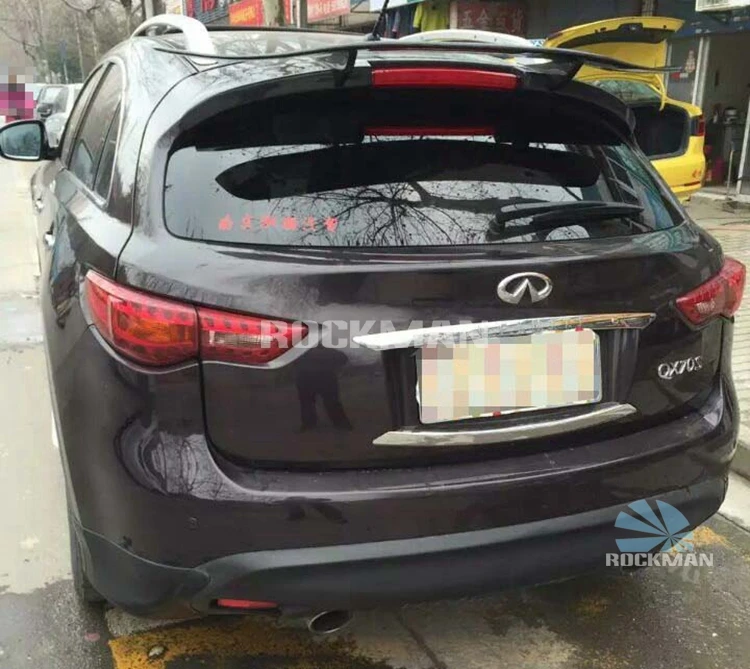 Спойлер из углеродного волокна для Infiniti QX70 FX35 FX37 S51 2011 2013 наборы крыльев