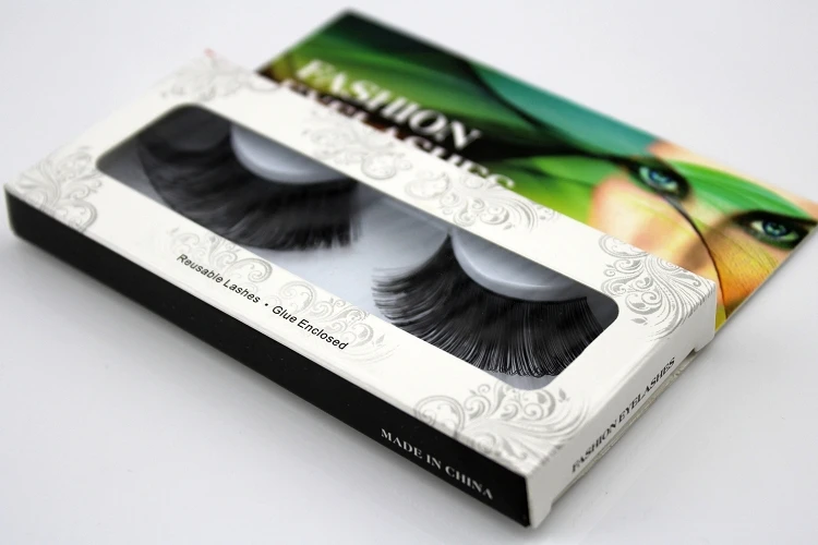 2013 new Dance Party art photography show Black winged exaggerated False Eyelashes Eyelash Eye Lashes Voluminous Makeup | Красота и
