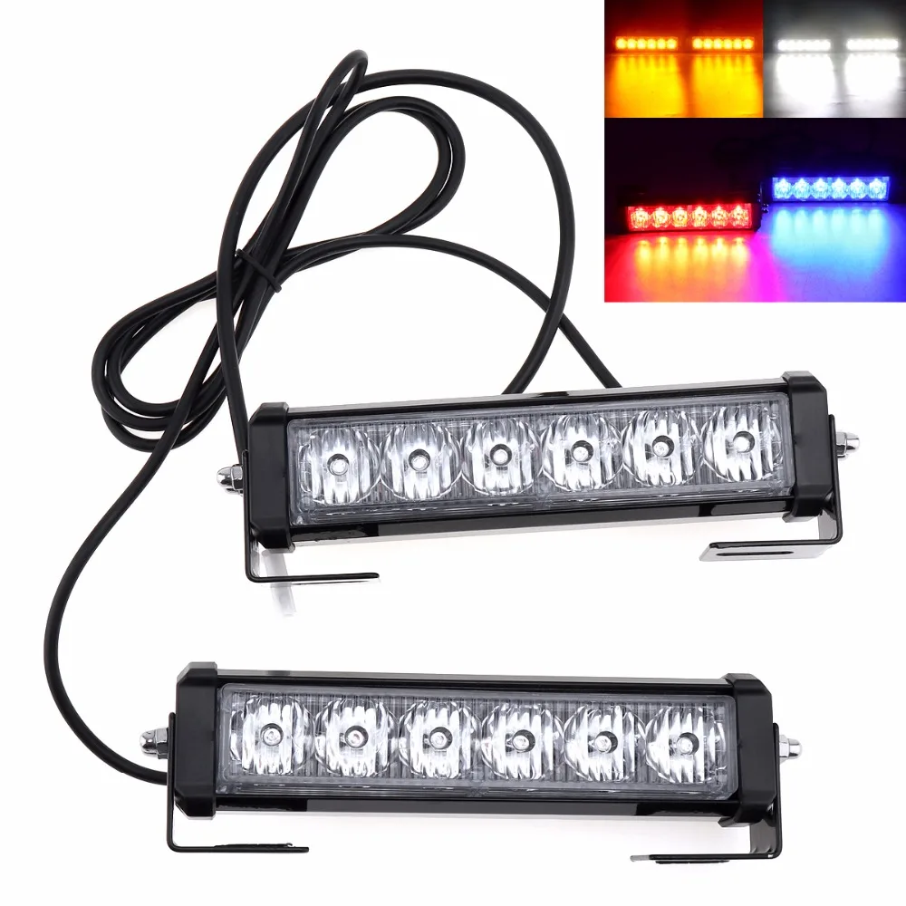36W DC 12V 3000Lm стробоскоп Предупреждение ющий светильник Светодиодный дневной