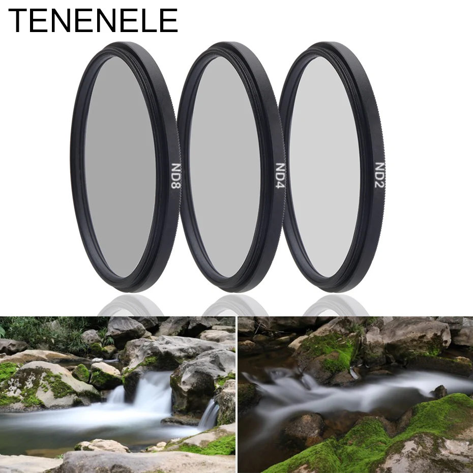 Фильтр для камеры TENENELE фильтр нейтральной плотности 37 40 5 43 46 49 52 55 58 62 67 72 77 82 мм