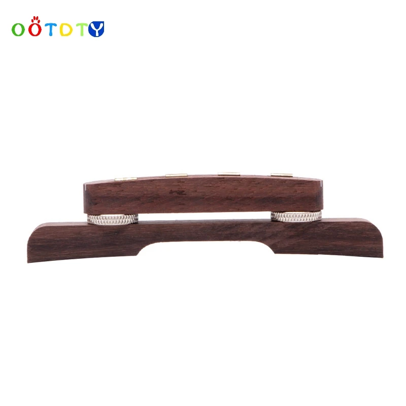 Запчасти для гитары прочный палисандр мостик мандолины hofner Bass регулируемый