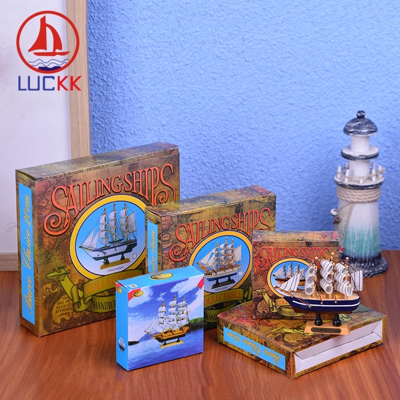 Деревянная модель корабля 16 см|Статуэтки и миниатюры| |