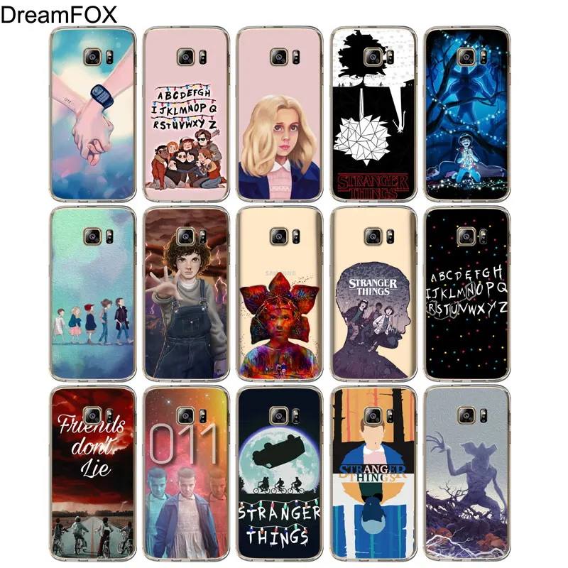 DREAMFOX M356 Stranger Things Soft TPU Silicone Case Cover For Samsung Galaxy Note S 7 8 9 10 10e 11 11e Lite Edge Plus |
