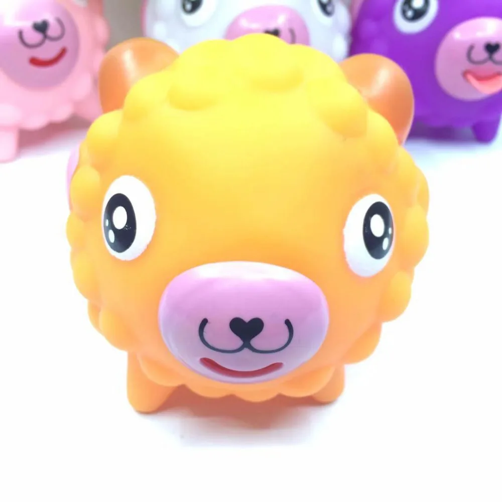 Зажимная игрушка с языком забавная пародия медведя поросенка игрушка милая забавная звуковая игрушка игрушки для снятия стресса животные куклы вентиляционные Детские Игрушки для ванны