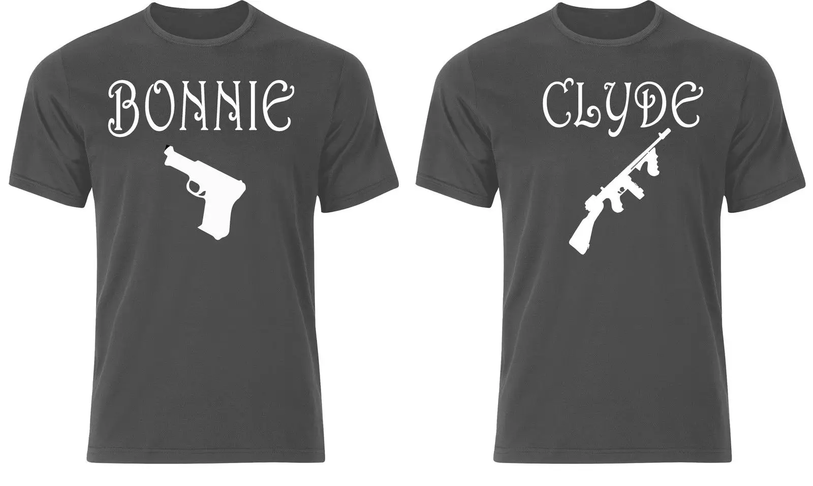 Мужская футболка с героями мультфильмов Bonnie & Clyde новая модная унисекс|Мужские