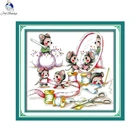 Набор для вышивки крестиком, для рукоделия, 11CT, 14CT