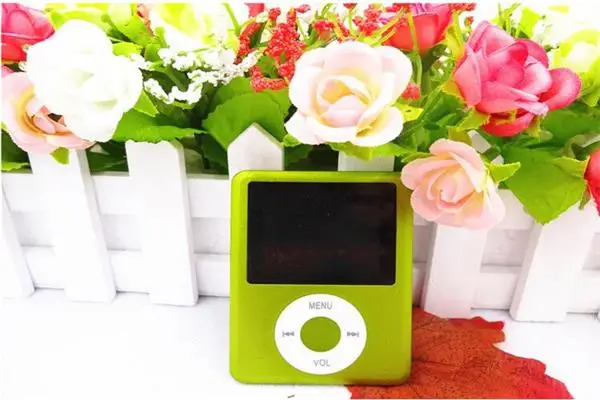 MP4 Playe Высокое качество для 4 ГБ 8 ГБ 16 ГБ MP3, MP4 плеер 1," ЖК-экран FM Радио Видео игры кино музыкальный плеер lcd музыкальный плеер - Цвет: Зеленый