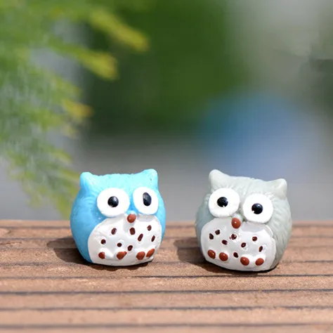 20 шт. миниатюрная Сова DIY ремесло лесной цветок плантатор горшечный сад домашнее