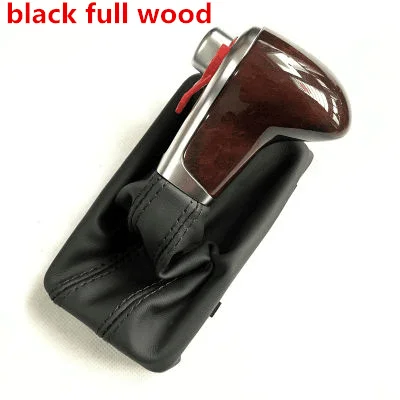 LHD ручка переключения передач Gaitor Boot Cover черный кожаный для Audi A4 B8 A5 Q5 A6 C7 4GD713139