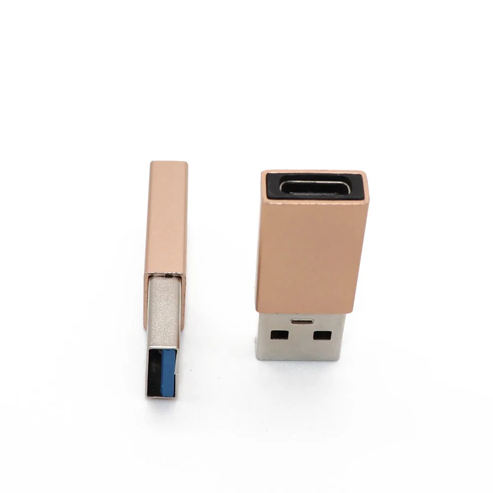 2 шт. для iPhone к Micro USB/type-C адаптер зарядного устройства женский штепсельный