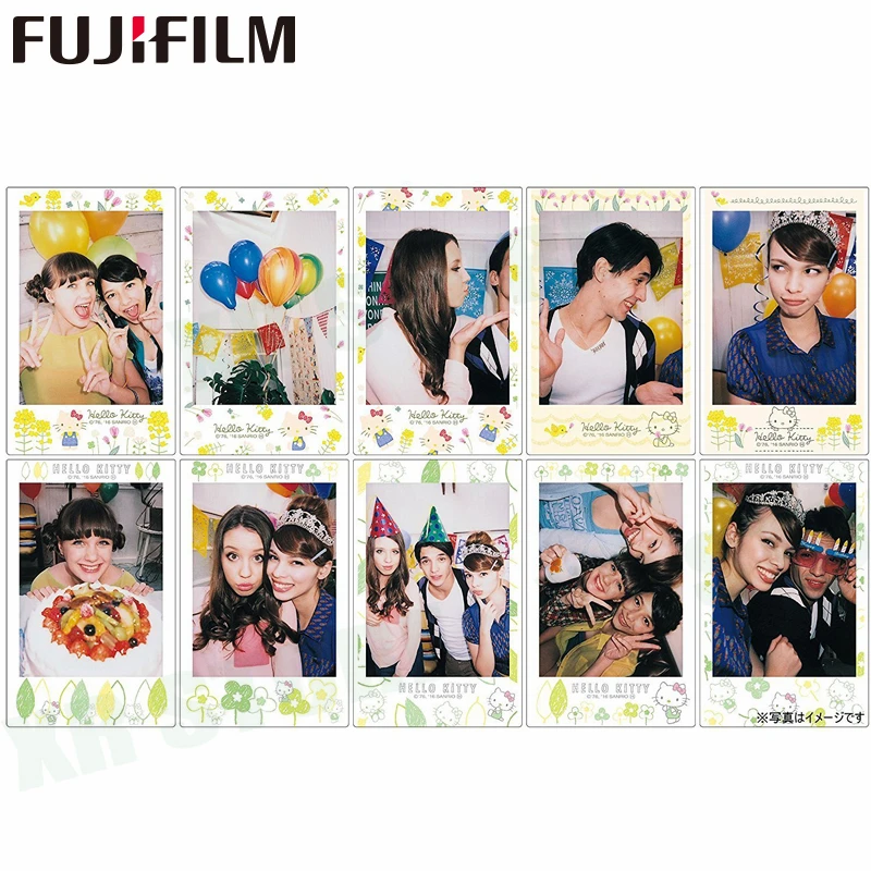 Fujifilm Rilakkuma + hello kitty Gudetama Fuji мгновенный Фотобумага для Instax Mini 8 9 пленка 70 7 s 50 50i 90 25
