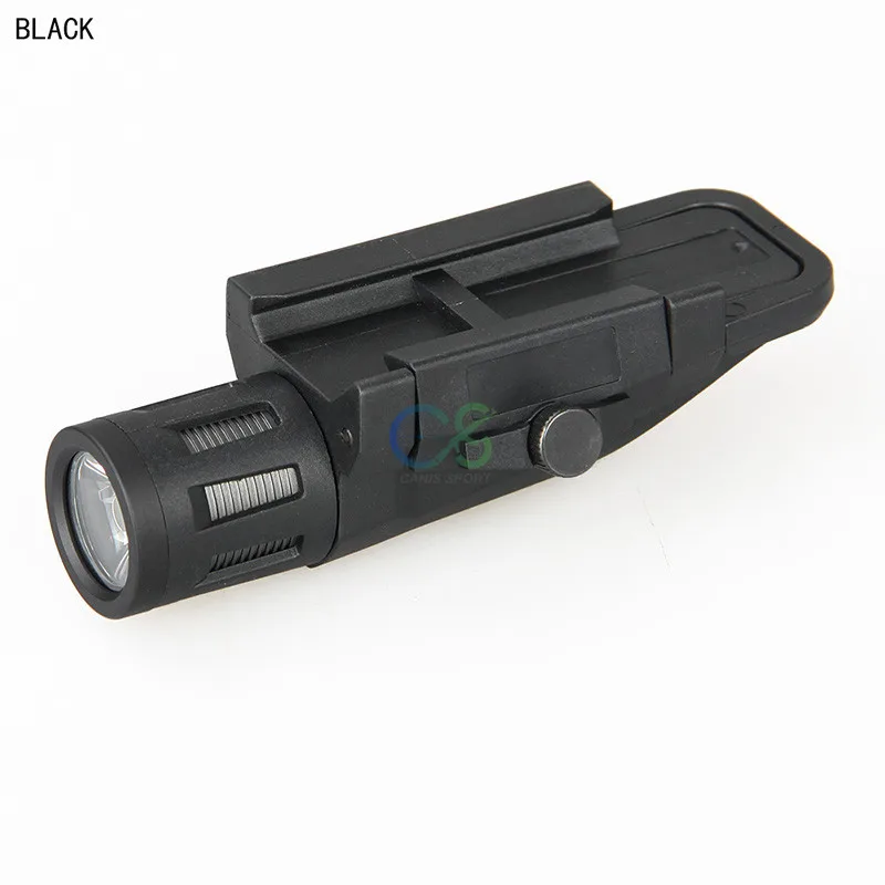 Черный TRIJICON, новинка, тактический флэш-светильник, SD-65, тактический светильник, черный, загар, для охоты, стрельбы, gs15-0122 - Цвет: Черный