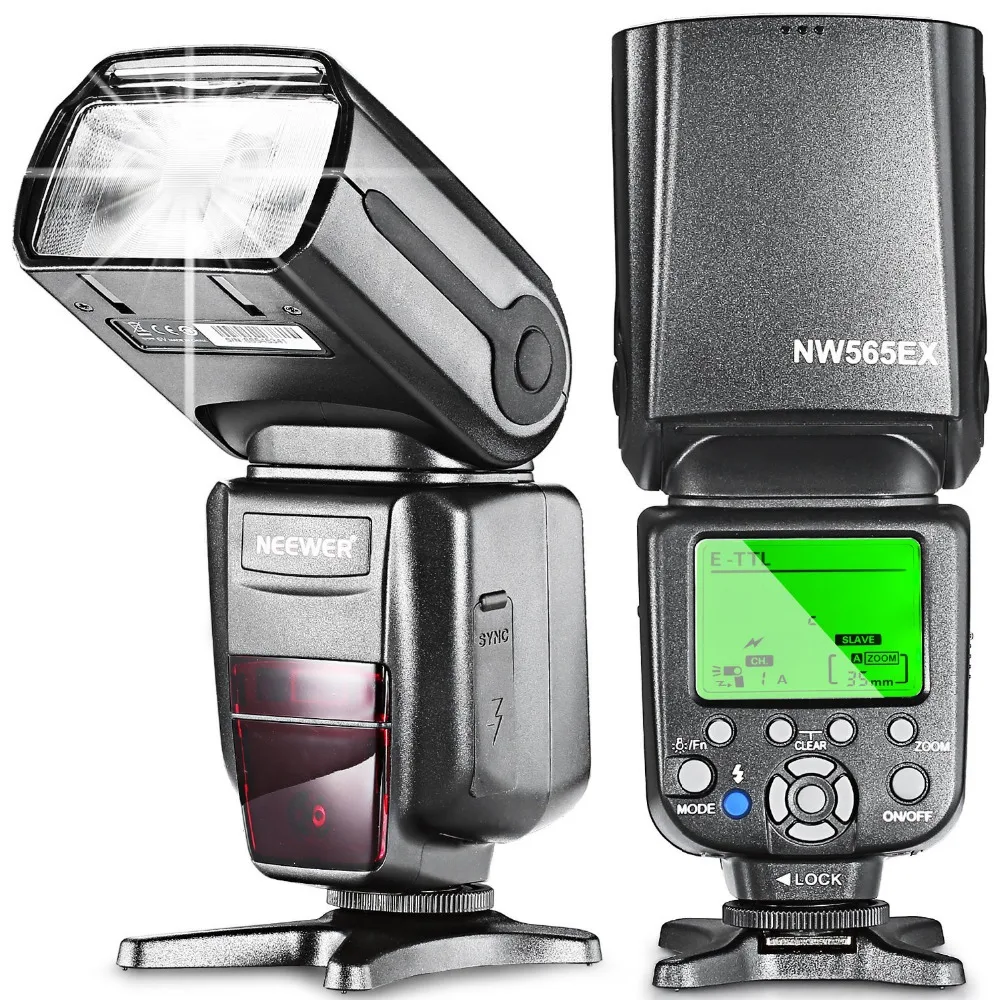 

Neewer NW-565 E-TTL Slave Speedlite Flashlight+Flash Diffuser for Canon 5D II/7D/6D/60D/700D/30D/40D/650D/all Other Canon Models