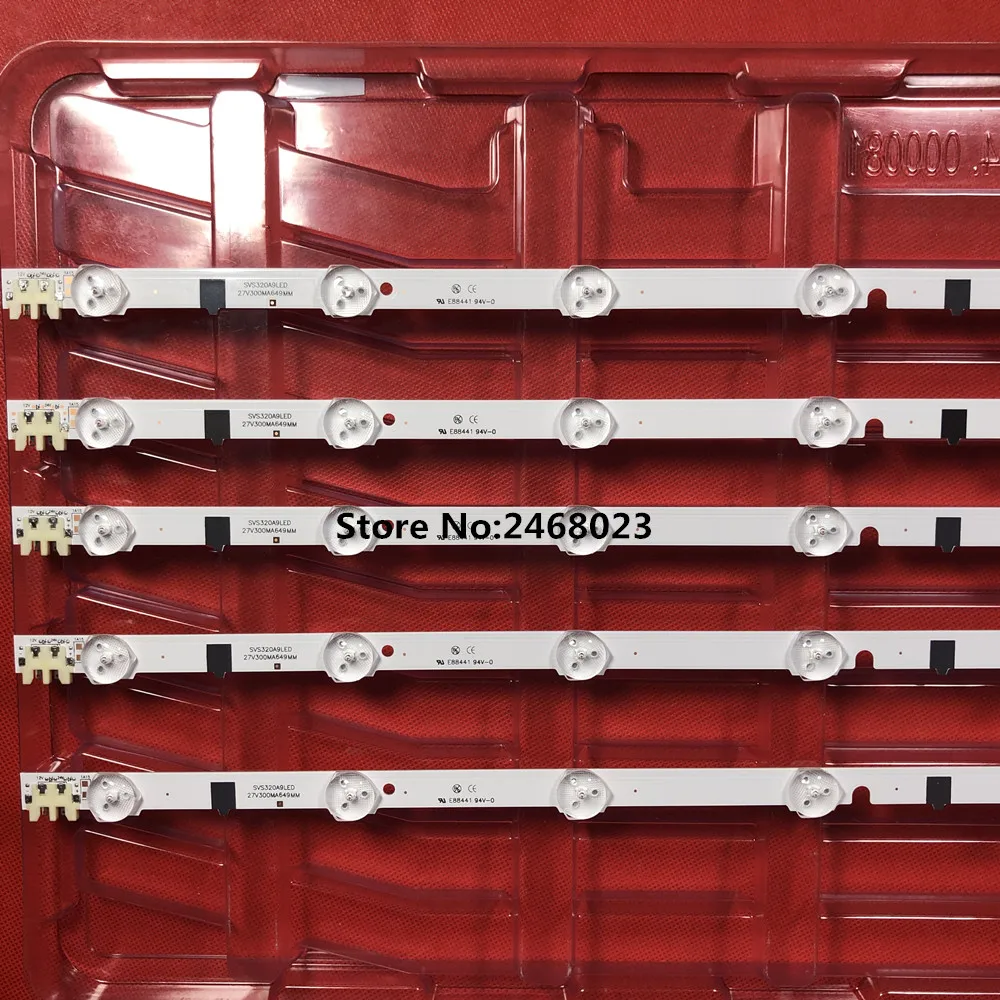 Светодиодный Подсветка для UA32f4100AR2013SVS32H UA32F4088AR UE32F5000 UA32F4000AR светодиодный полосы D2GE