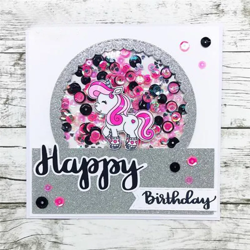 GJCrafts счастливые штампы для резки металла скрапбукинга 2019 новые DIY карточное