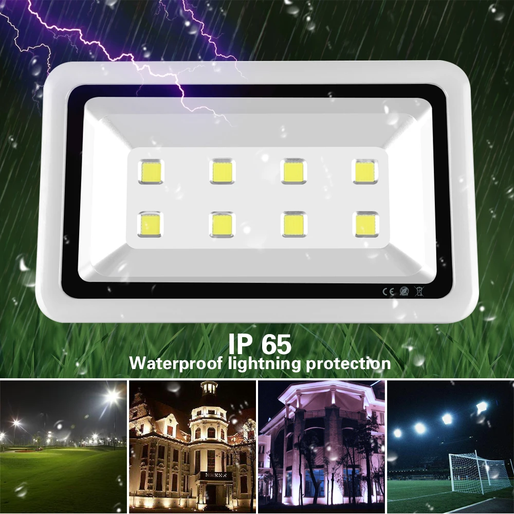 1 шт. открытый светильник ing Светодиодный точечный светильник 100W 150W 200W 300W 400W 500W прожектор светильник переменного тока 110V 220V светодиодные потолочные светильник возможность замены галлогеновой лампой