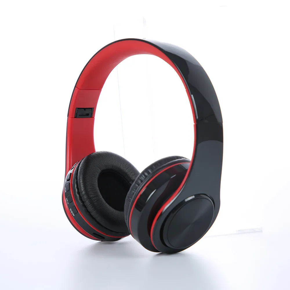 Беспроводные наушники VOBERRY, гарнитура Bluetooth 4,1, регулируемые складывающиеся наушники с микрофоном для ПК, мобильного телефона, Mp3 DD CT