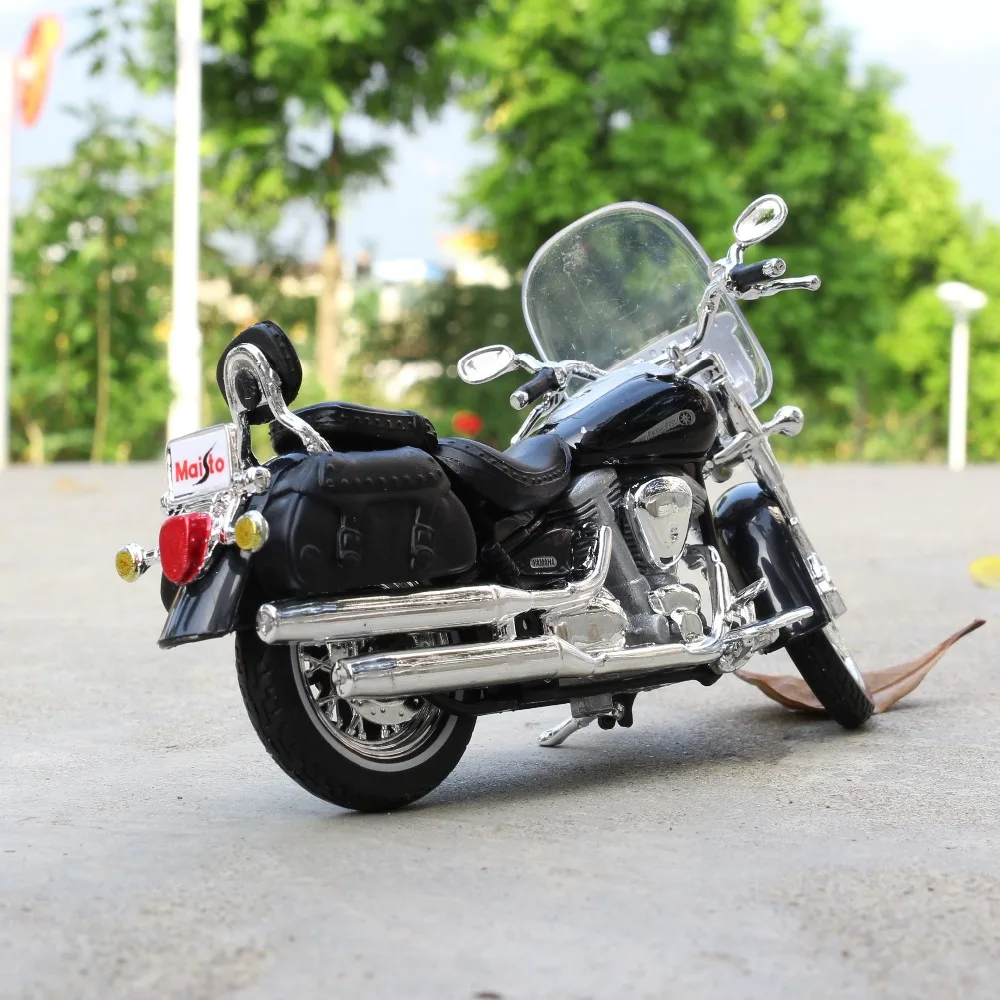 1:18 весы Maisto YAMAHA ROAD STAR SilverADO гоночные машины для мотоциклов мини-модели