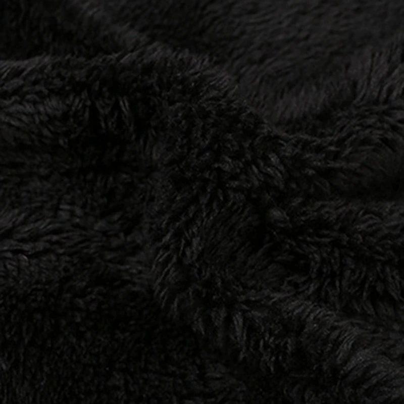 2017 новое прибытие черная кожа замши толстые длинные кожаная куртка шерсти лайнер