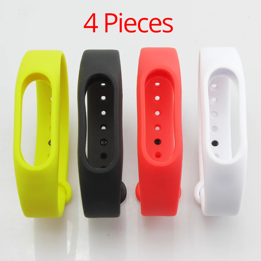 Цветной силиконовый ремешок для браслета COLMI сменный оригинального Miband 2 Xiaomi Mi band
