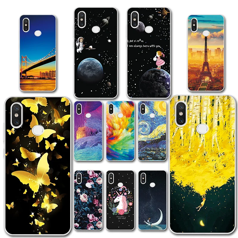 Чехол для телефона Xiaomi Redmi Note 7 чехол с рисунком новинка note 5 6 pro Capa Fundas глобальная