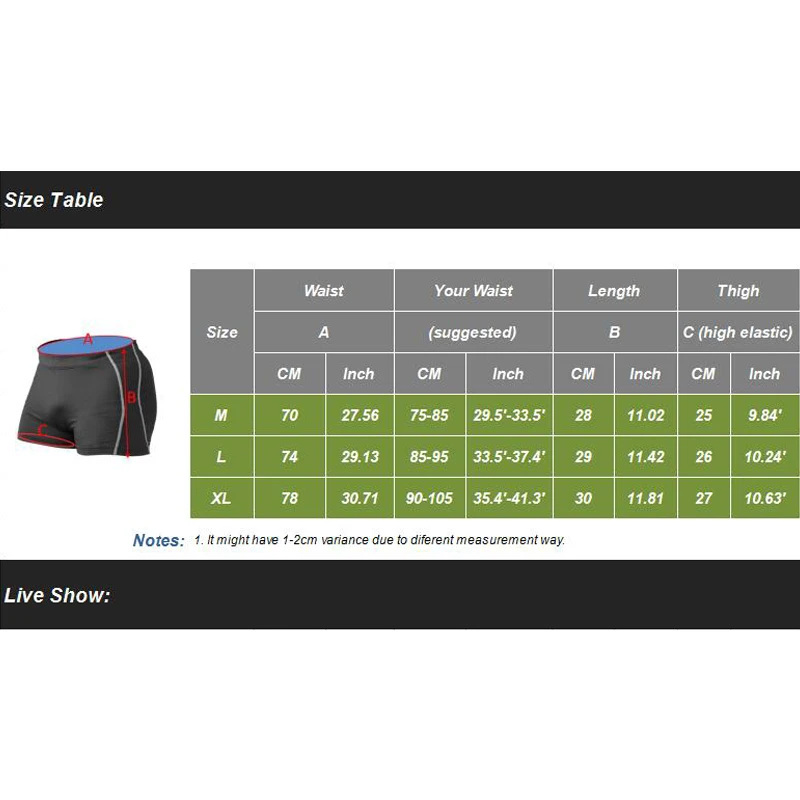 Облегающие мужские шорты MUSCLE реалистичные компрессионные Короткие штаны для